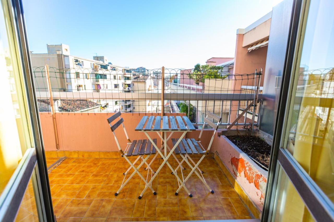Superbe 100M2 - 2 Balcons - Proche Gare - Climatise Apartment Marseille Bagian luar foto